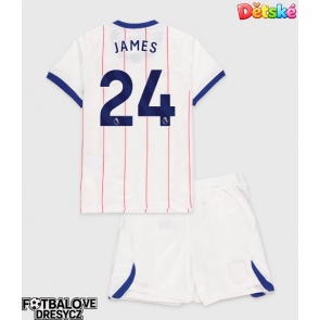 Chelsea Reece James #24 Dětské Alternativní dres komplet 2026-27 Krátký Rukáv (+ trenýrky)